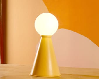 Macaron Lamp | Table Lamp | Eye Protection Night Light | Bedroom Lamp | Unique Lamp | Italian Lamp | Italian Home Decor | Touch-Controlled