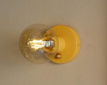 Retro Plug-in Wall Sconce: Heirloom Bedside Lamp