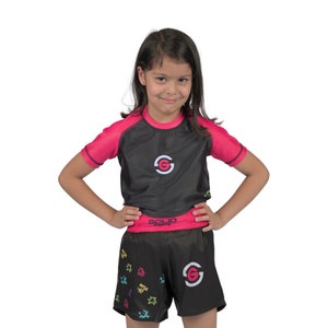 Solid Grappling Junior Shorts | Jiu Jitsu Kids | BJJ Shorts | Brazilian Jiu Jitsu Gear | MMA No-Gi For Children | Juniors No Gi Gear