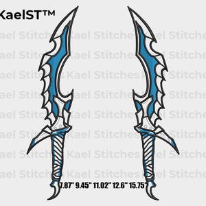 Anime Embroidery Design - Digital Machine Embroidery Pattern - Instant Download for Embroidery Machines - Anime-Inspired Art