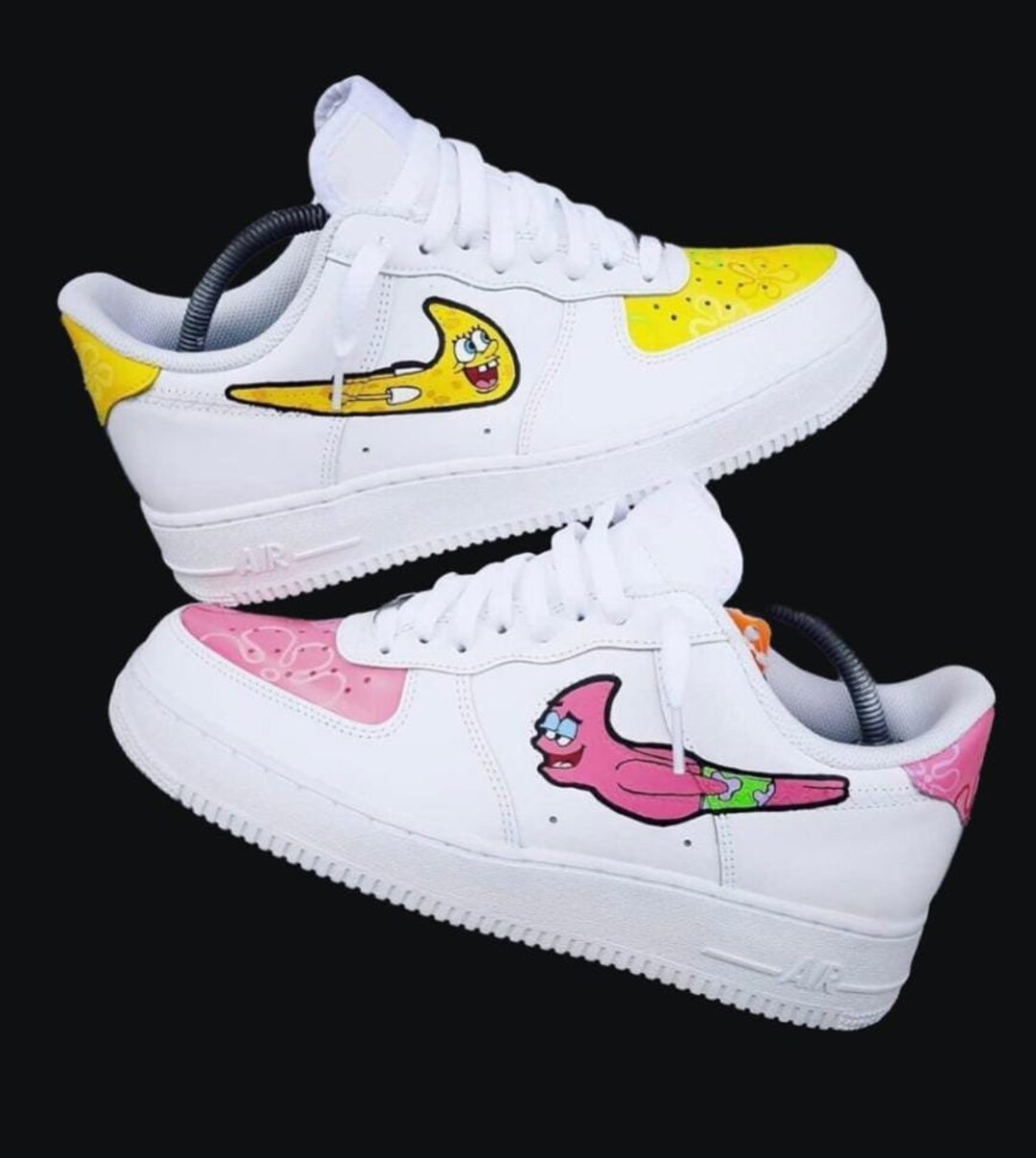 custom air force one spongebob