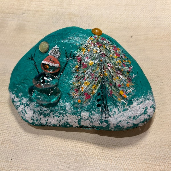 Christmas Painted Rocks