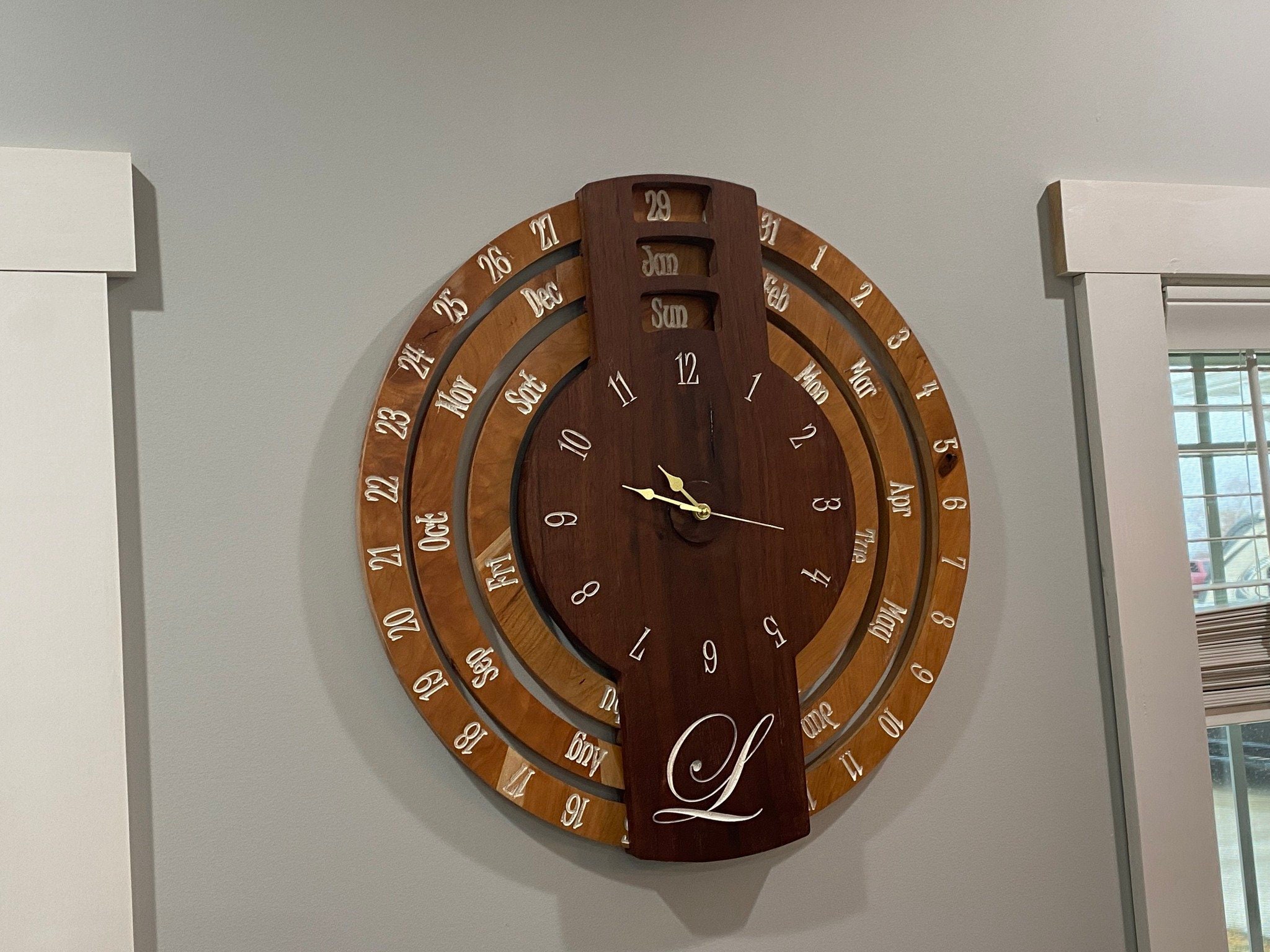 Perpetual Calendar/clock Design Files - Etsy