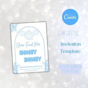 Mamma Mia Party, Mamma Mia Invitation, Mamma Mia Bachelorette Ideas, Disco Bachelorette Invite, Disco Party, Disco Bachelorette Invitation