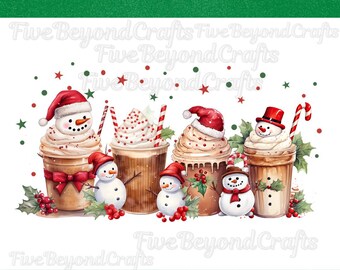 Snowman Coffee Vintage Christmas PNG Svg Merry Christmas Sublimation Design Merry Christmas Shirt Png Digital Download Tshirt design Mug png