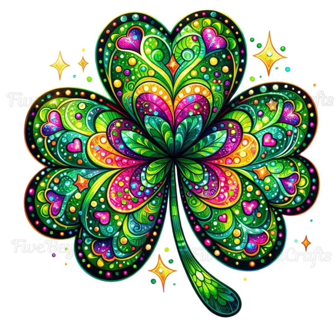 St Patricks Day Shamrock Png - Etsy