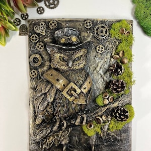 Eulen-Schlüssel-Wandhalter | Schlüssel-Organizer | Schlüsselanhänger | Eingangsbereich Dekor | Eulen-Liebhaber Geschenk | Wand Schlüsselbrett | Schlüsselorganizer für Eingangsbereich
