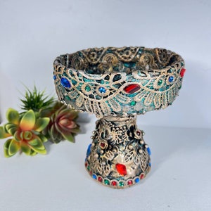 Handmade Ceramic Candy Dish Bowl | Decorative Pottery Bowl | Unique Candy Holder | Rustic Home  Feminine Candy Holder | Cute Home Decor