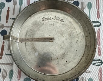 Vintage Bake King Round Pan 8 x 1.5