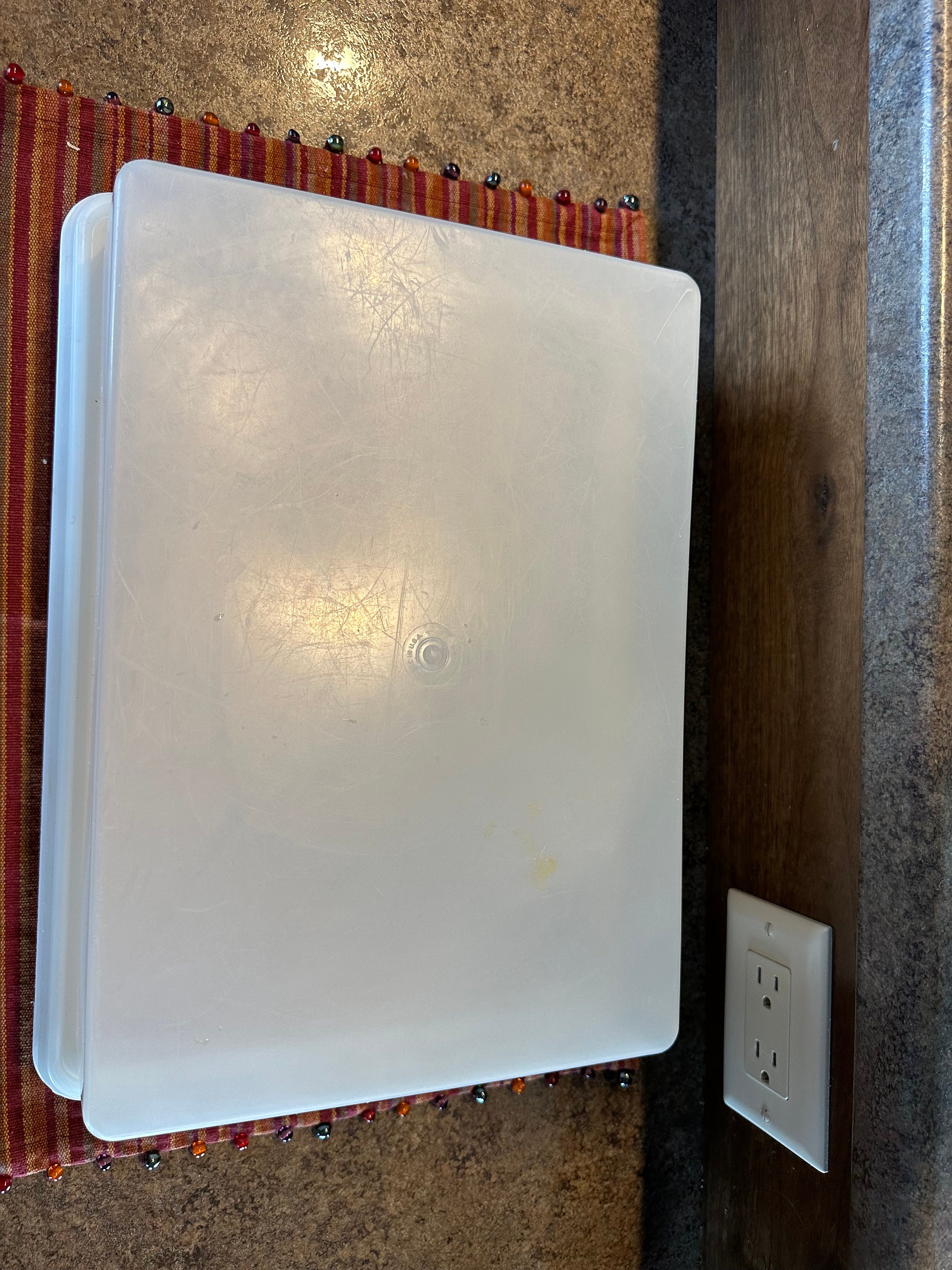 Vintage Tupperware Rectangular Cake Keeper - Etsy