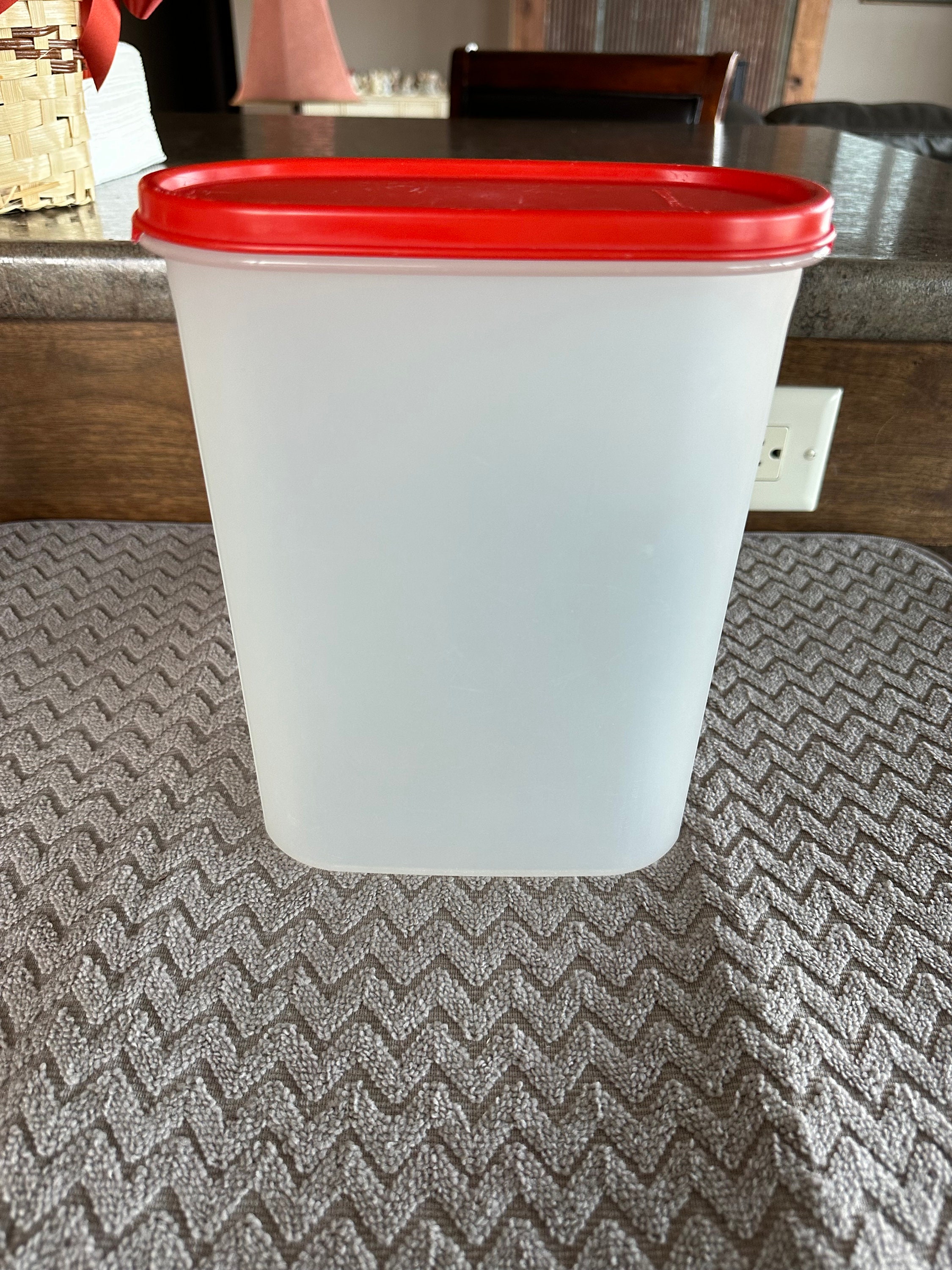 Vintage Tupperware Storage Container - Etsy