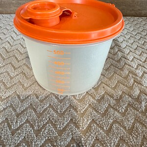 Tupperware 2 Cup Storage Container - Etsy