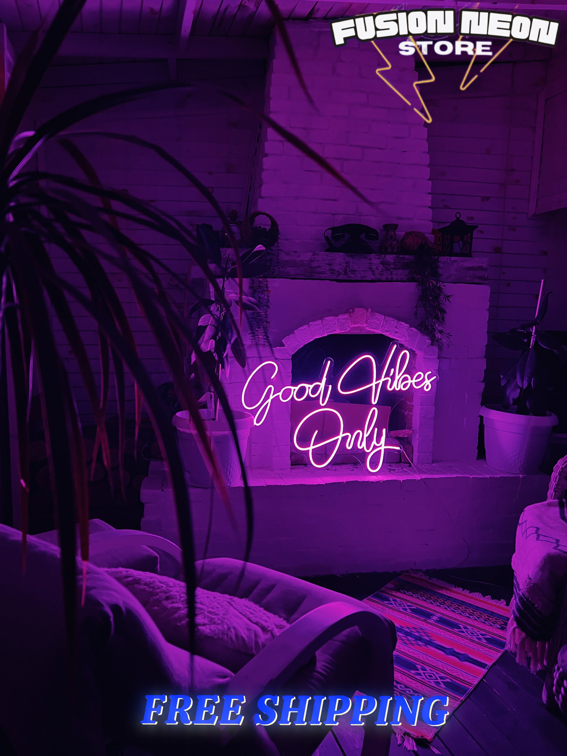 Good Vibes Only Neon Sign, Wedding Sign, Bedroom Neon Led Lights, Wedding Decor, Gifts for Her