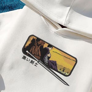 Berserk Embroidered Hoodie - Iconic Anime-Inspired Apparel | Stylish and Cozy Hoodie for Fans | Perfect Gift for Anime and Manga Lovers