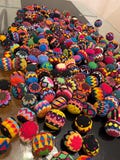 Hand Knit Multicolor Hacky Sack Foot Bag Stress Ball Crochet Bocce Ball - Guatemala-, Classroom Sensory Toys,Fidget Toys,Sports Party Gifts