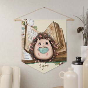 Hedgehog Pennant Hedgehog Wall decor