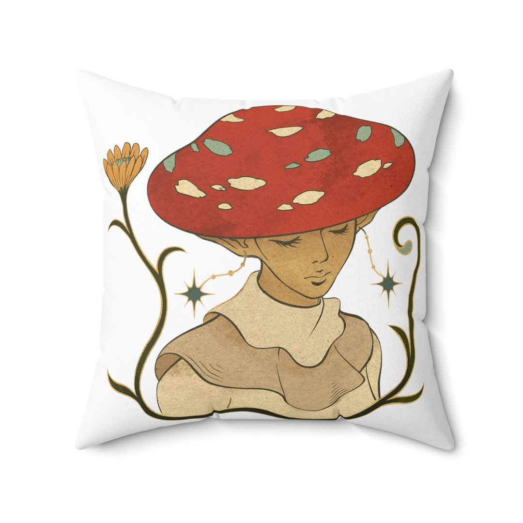 Double Sided Square Pillow Fairy Designs Home Decor Gift Idea Etsy