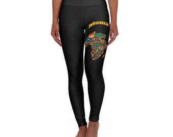 High Waisted Yoga Leggings (AOP)