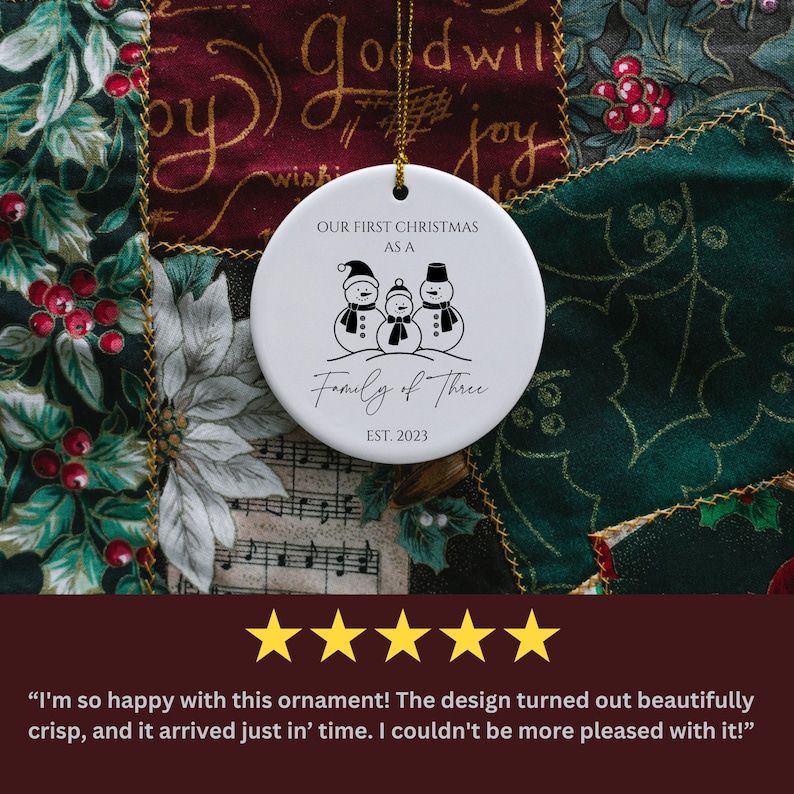 2024 Family Christmas Ornament Personalized Ornament for Family of