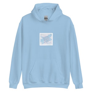 Bald Hoodie | Head in the Clouds HOODIE WITH OUT Alopecia Awareness Sleeve