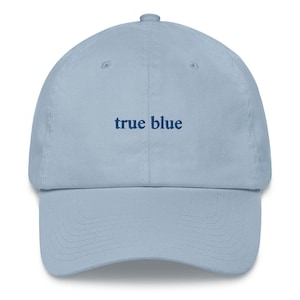 true blue dad hat