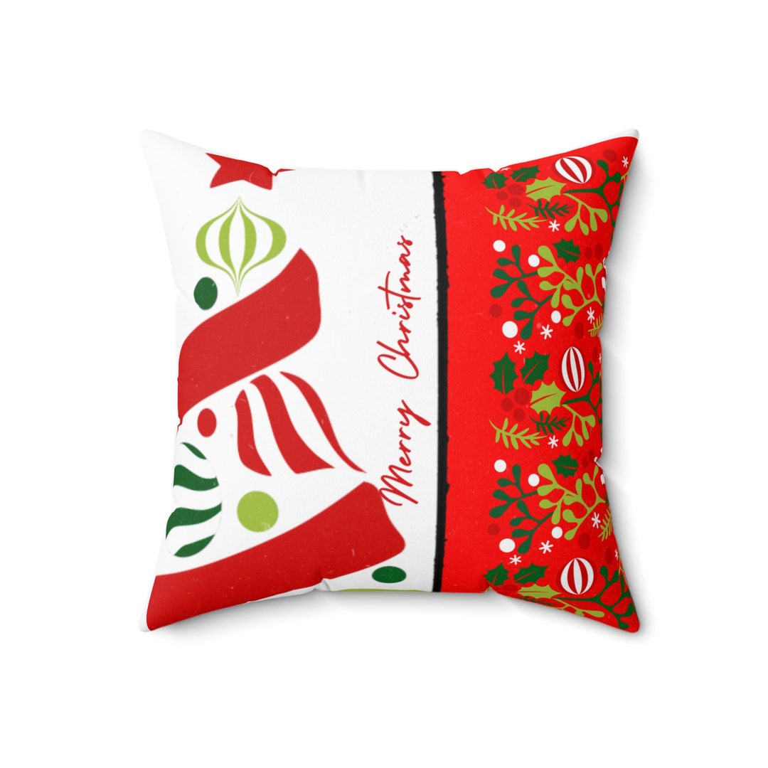 Merry Christmas Pillow, Christmas Pillow, Christmas Home Decor