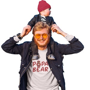 Papa Bear T-Shirt for Dads