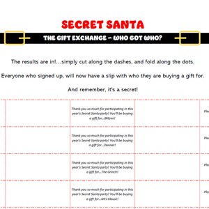 Secret Santa Generator