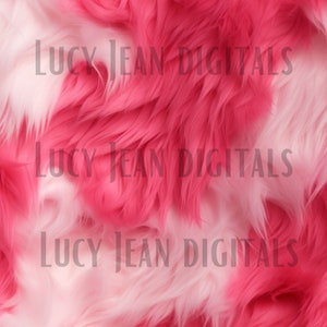 Pink Animal Fur Seamless Background Texture — drypdesigns