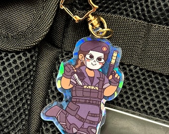 Cutie Caveira Acrylic Charm