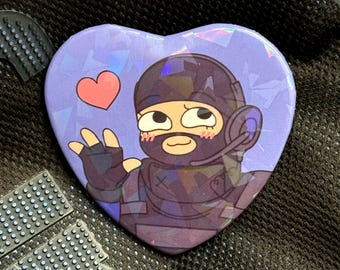 Love Twitch Heart Button