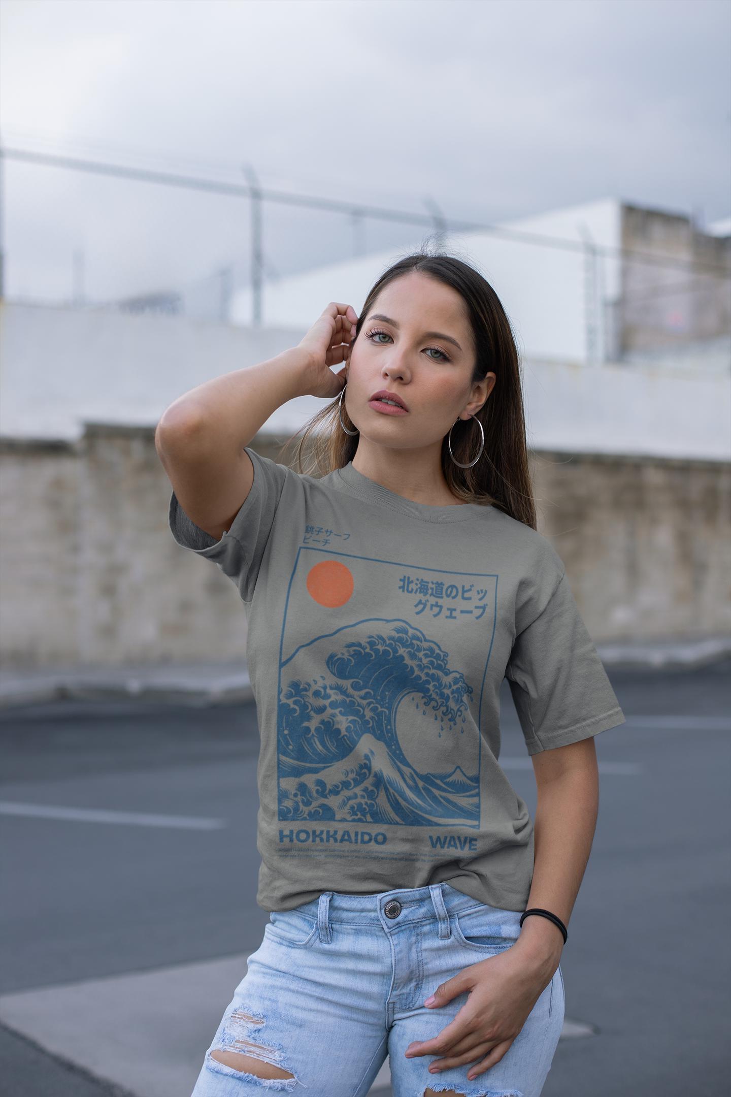 トップス ENFOLD 24ss DECORATIVE WAVE T-SHIRT ENFOLD / エンフォルド | 2024SS DECORATIVE WAVE T−SHIRT