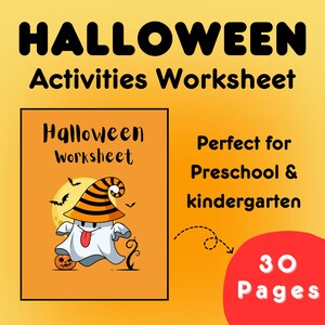 Halloween Activities Worksheets