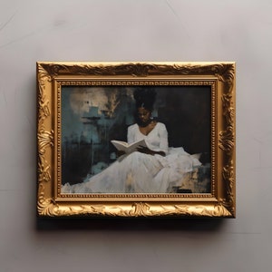 black woman portrait.