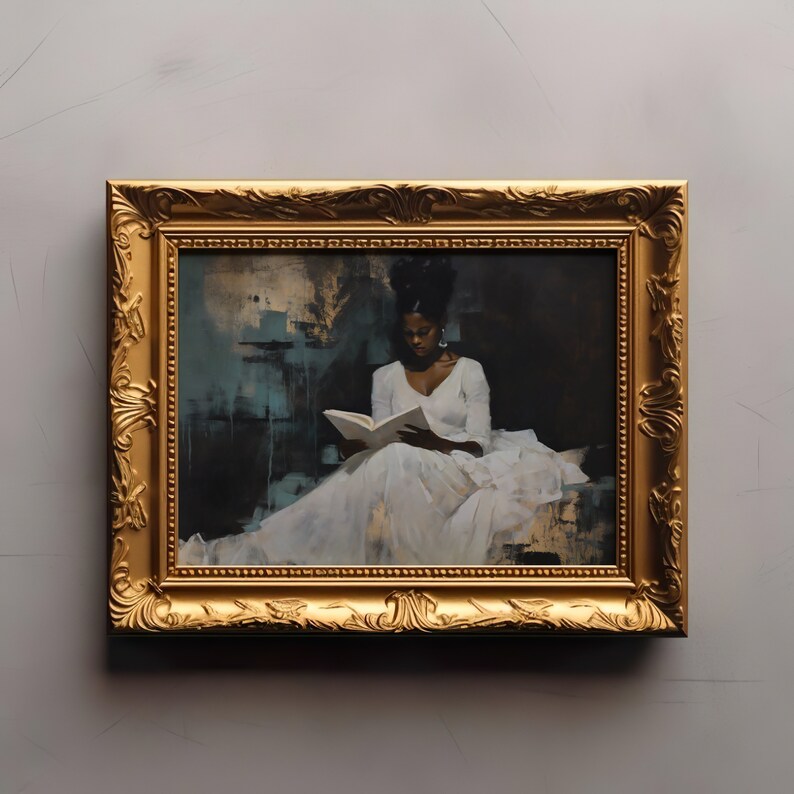 black woman portrait.