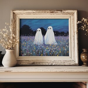 cottagecore ghost painting