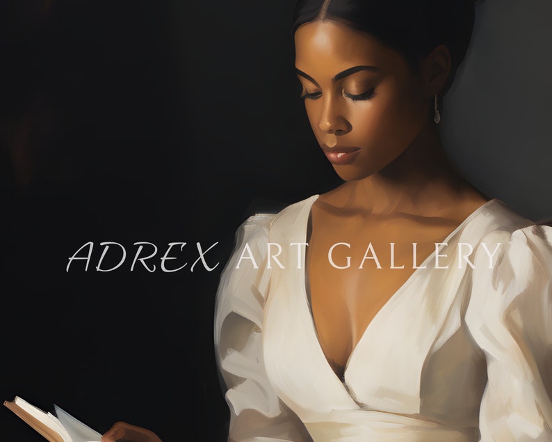 black victorian art