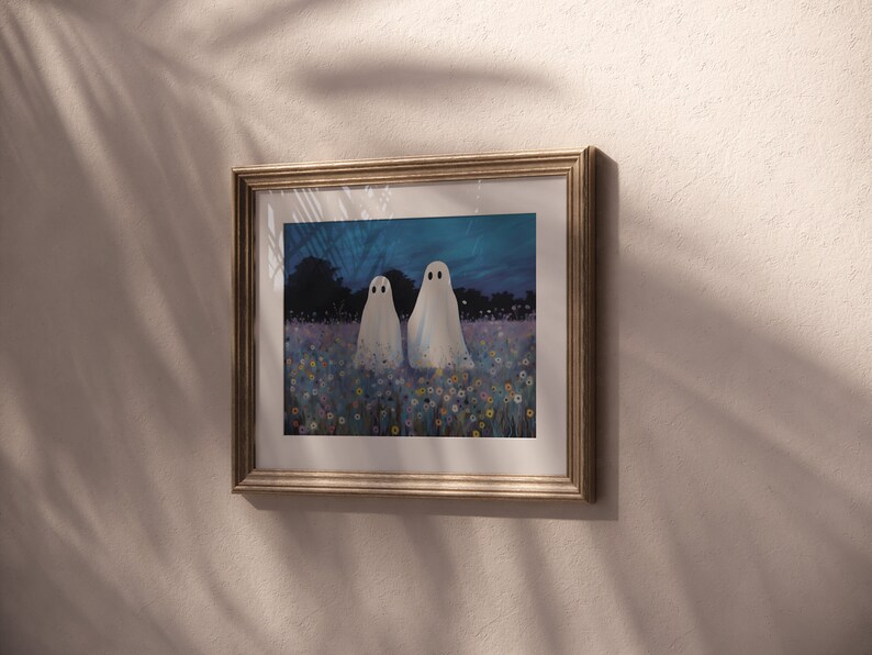 cute ghost print