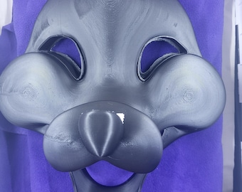 Rushton style fox fursuit base (read description if you order extra eyes)