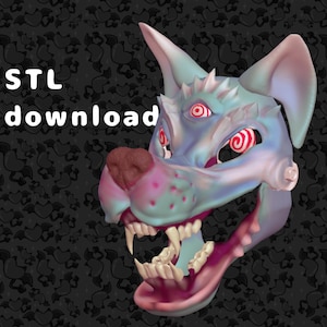 Hell hound fursuit base STL