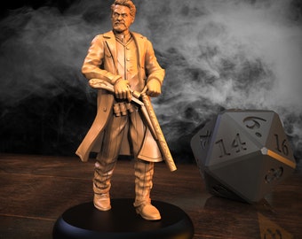 Cthulhu Investigators - Thomas Star - Adventurer, Detective, Aristocrat, RPG, D&D, Character, 32mm - Sci-Fi/Fantasy - by Medusa Project