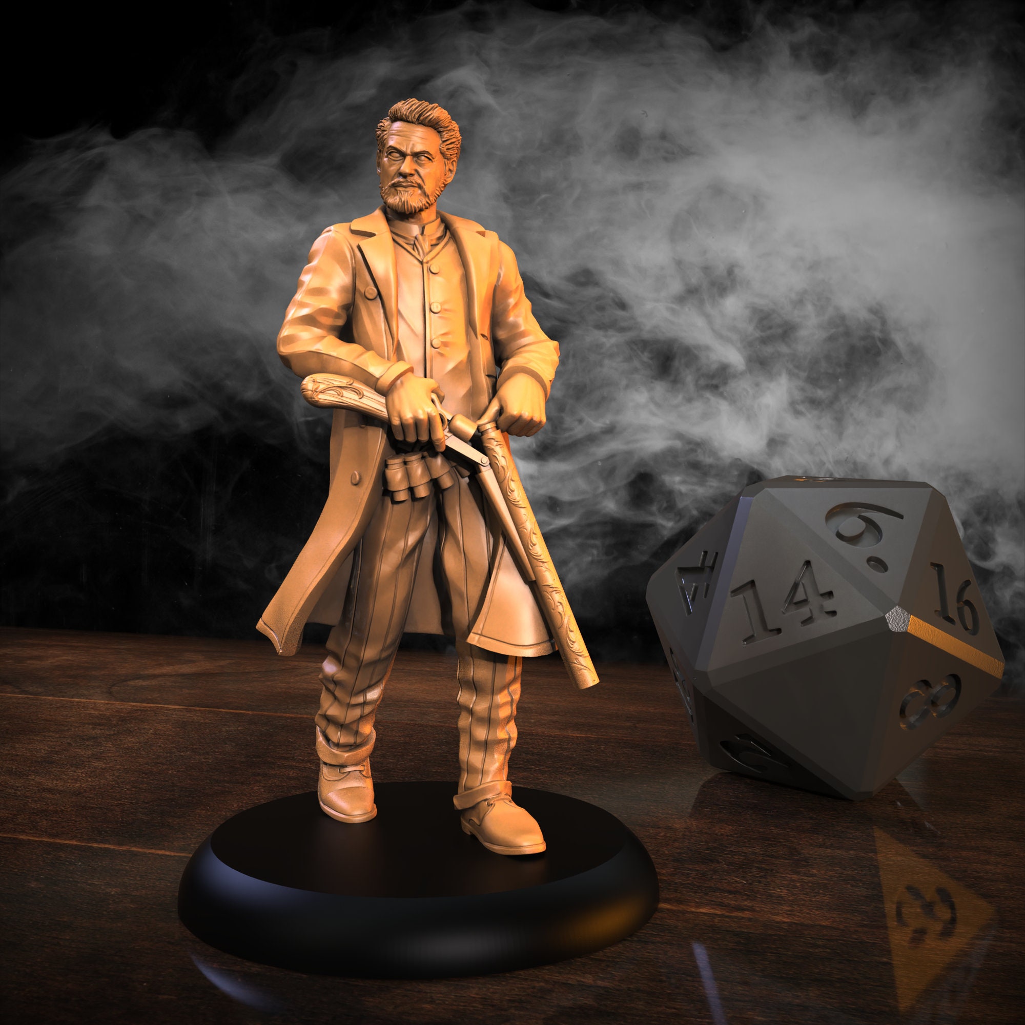 Cthulhu Investigators - Thomas Star - Adventurer, Detective, Aristocrat, RPG, D&D, Character, 32mm - Sci-Fi/Fantasy - by Medusa Project