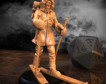 Explorer Lucas Miniature – At the Mountains of Madness, 32mm RPG Figure