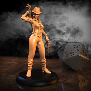 Cthulhu Investigators - Ciara Witchcraft - RPG, D&D, Detective, Adventurer, Character, 32mm - Sci-Fi/Fantasy - by Medusa Project