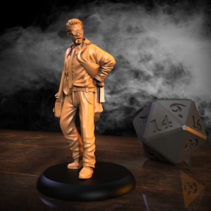 Cthulhu Investigators - Sean Course - Reporter, Journalist, RPG, D&D, Detective, Character, 32mm - Sci-Fi/Fantasy - by Medusa Project