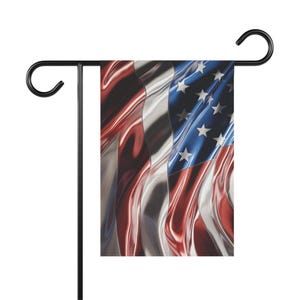 Patriotic Garden Banner | House Flag | Independence Day Decor, Outdoor Decoration, Garden Flag, Memorial Day