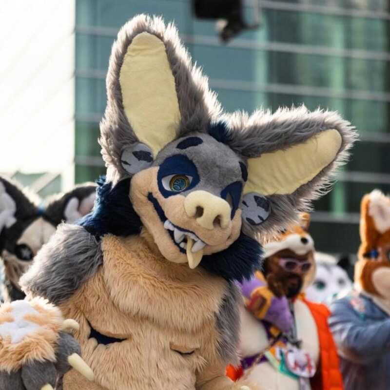 CUSTOMISED AVAILABLE  FURSUIT HEAD  NO BODY main image 0