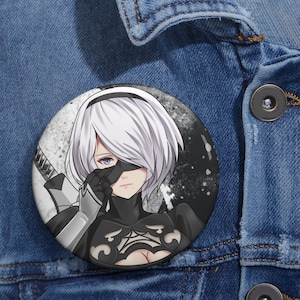 Collectable Anime Pin Button Badge | Personalized Badges for Fans, Gifts for Collectors, Cosplay Accessories