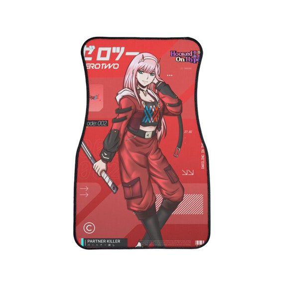 Zero Two 02 Car Mat SE Etsy