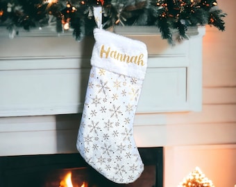 Personalised Christmas Stocking With Names, Christmas Stockings Personalised, Family Stockings, Christmas Decorations, Christmas Gifts
